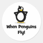 When Penguins Fly! Stickers