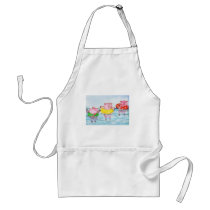 When Piglets Float  - Swimming Pigs aprons
