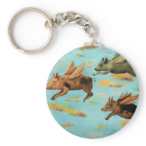 When Pigs Fly keychains
