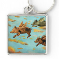 When Pigs Fly keychains