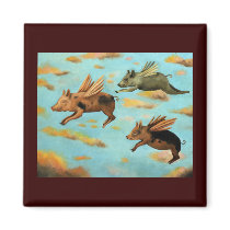 When Pigs Fly magnets