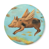 When Pigs Fly magnets
