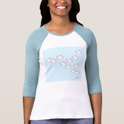 WHEN PIGS FLY by Sandra Boynton T-shirts