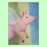When Pigs Fly Card cards