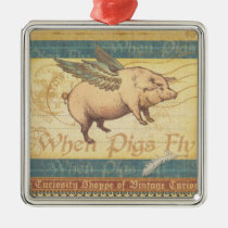 When Pigs Fly ornaments