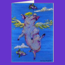 When Pigs Fly cards