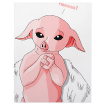 When Pigs Fly Customized Letterhead