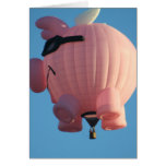 When Pigs Fly Note Card