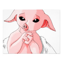 When Pigs Fly Personalized Invites