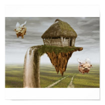 When Pigs fly Print