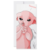 When Pigs Fly Customized Rack Card