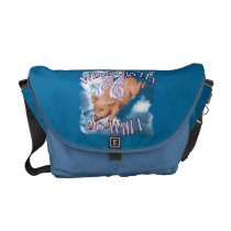 When Pigs Fly Rickshaw Messenger Bag