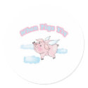 when pigs fly stickers