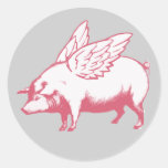 When Pigs Fly Stickers