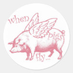 When Pigs Fly, Whimsical Stickers