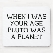 When Pluto Mousepads