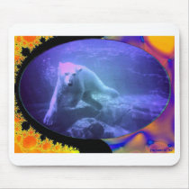 WHEN POLAR BEARS DREAM mousepads by cabinfeverdavid WHEN POLAR BEARS DREAM mousepads