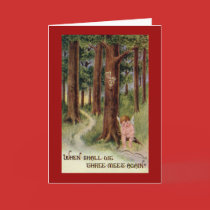 When Shall We Meet Card card