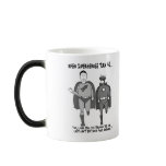 When Superheroes Turn 40 Morphing Mug mugs