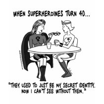 When Superheroines Turn 40 Baby Doll T-Shirt