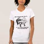 When Superheroines Turn 40 Ladies Petite T-Shirt