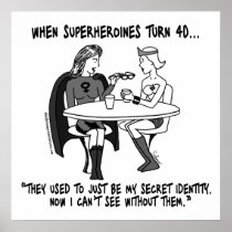 When Superheroines Turn 40 Poster
