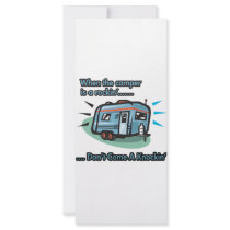 When the camper is a rockin' rack cards