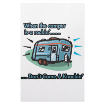 When the camper is a rockin' customized stationery