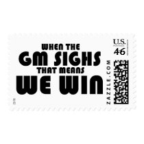 When the GM sighs postage by TimeStop When the GM sighs postage