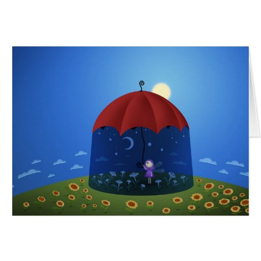 When the Night Comes Card