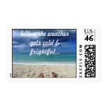 When the weather gets cold &amp; frightful... stamp