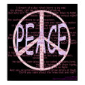 When There Is No War Poster print