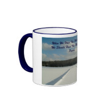When We Have The Will To Stand,We Should... mugs