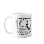 When Women Turn 40 Classic Mug mugs