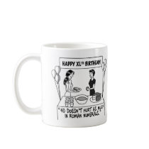 When Women Turn 40 Classic Mug