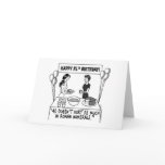 When Women Turn 40 Greeting Card cards