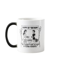 When Women Turn 40 Morphing Mug