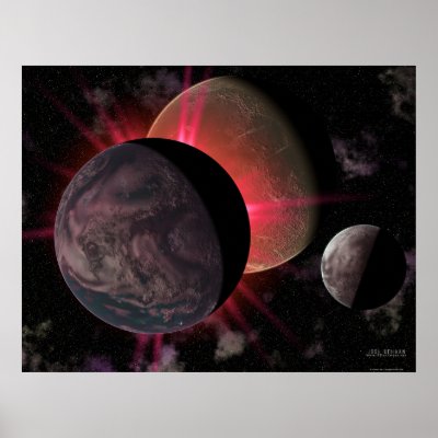When Worlds Collide Posters by 3dartwork