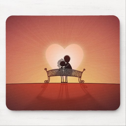 When You Are In Love Mousepads