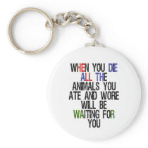 When You Die 1 Key Chain