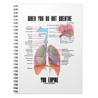 When You Do Not Breathe Expire Respiratory System Notebook