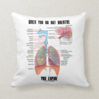 When You Do Not Breathe Expire Respiratory System Pillows