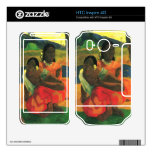 When You Hear by Eugène Henri Paul Gauguin HTC Inspire 4G Skins