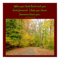When you look back and...Poster posters by pammys When you look back and...Poster posters