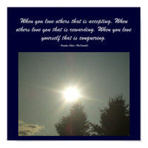 When you love others that is accept...-Poster posters by pammys When you love others that is accept...-Poster posters