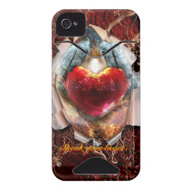 When you speak your Heart you speak your mind Id Iphone 4 Case