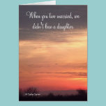 When you two married, Anniversary Card cards