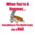 When You're A Hammer... posters