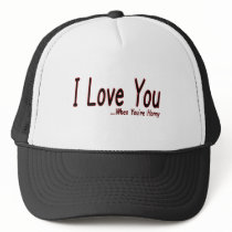 When You're Horny hats