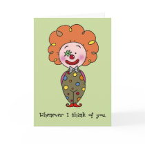 Whenever I think of you, cards